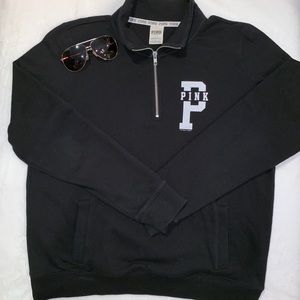 PINK Half-Zip SweatShirt